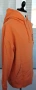 Tommy Hilfiger Tommy Jeans мъжки оранжев памучен суичър с качулка размер L, снимка 7