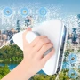 Уред за двустранно почистване на прозорци+резервни кърпи, снимка 1