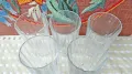 Стъклени чаши за вода, безалкохолно, снимка 3