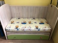 Детско легло с люлеещ се механизъм , снимка 3