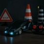 Високоскоростна дрифт кола с дистанционно управление – състезателна играчка с LED светлини и устойчи, снимка 2
