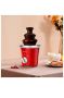 Шоколадов фонтан DECAKILA, 70 W, 3 нива, Червен - Код G8797, снимка 1 - Кухненски роботи - 45381066