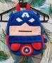 Детска раница Капитан Америка, Плюшена, снимка 1 - Раници - 45952327