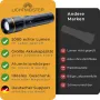 LICHTMEISTER LED акумулаторнo фенерче, 2000 лумена, 5000 mAh батерия, снимка 4