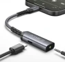 JSAUX USB C адаптер за слушалки и зареждане, адаптер от Туре-С към 3.5 мм жак, снимка 4