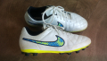 NIKE TIEMPO Real Leather Football Boots Размер EUR 45 / UK 10 бутонки 119-14-S