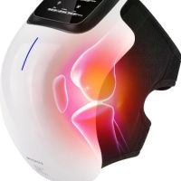 Безжичен масажор за коляно FORTHiQ, силна батерия с инфрачервена топлина за облекчаване, снимка 1 - Масажори - 46041039