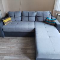 Холов ъглов диван, снимка 4 - Дивани и мека мебел - 45540493