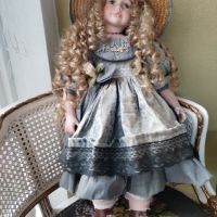 Колекционерска порцеланова кукла, снимка 7 - Кукли - 45119765