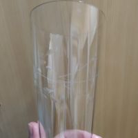 Високи чаши от соца Калиево стъкло, снимка 4 - Чаши - 45405433