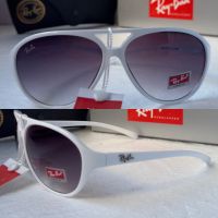 Ray-Ban дамски мъжки унисекс слънчеви очила Рей-Бан авиатор бели , снимка 2 - Слънчеви и диоптрични очила - 45584585