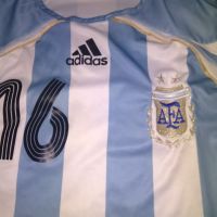 Аржентина футболна тениска №16 Пабло Аймар размер Л отлична, снимка 2 - Футбол - 45375470