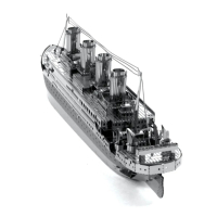 Титаник 3D модел метален пъзел Направи си сам, снимка 4 - Игри и пъзели - 45007741