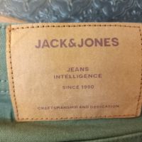 Джинси летни Jack§Jones 32-34 зелени, снимка 6 - Панталони - 45266939