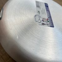 Алуминиев Тиган Agnelli 3мм за Палачинки с Незалепващо Покритие и Дръжка от Неръждаема стомана, 24см, снимка 6 - Съдове за готвене - 45171368