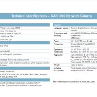 Камера Axis 206 IP , снимка 2 - IP камери - 45512577