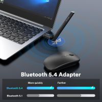 Bluetooth адаптер за PC 5.4, Maxuni USB Bluetooth Dongle 5.4 EDR, снимка 5 - Кабели и адаптери - 45118475