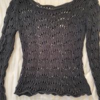 Плетен пуловер, снимка 1 - Блузи с дълъг ръкав и пуловери - 45538679