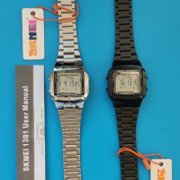 мъжки спортен часовник SKMEI електронен кварц LED 1381 стомана, снимка 7 - Мъжки - 44958292