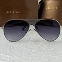 Gucci 2024 мъжки дамски унисекс слънчеви очила авиатор 5 цвята, снимка 11 - Слънчеви и диоптрични очила - 45521172