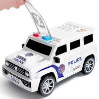 Касичка-сейф Полицейска кола, музикална, с пръстов отпечатък и код, варианти 55738, снимка 2 - Играчки за стая - 45520307