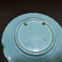 Стара чиния за стена майолика , снимка 9 - Антикварни и старинни предмети - 45919164