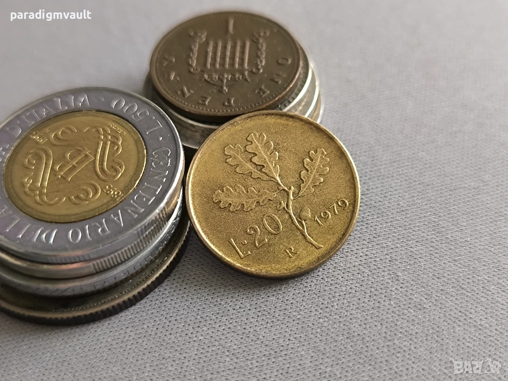 Монета - Италия - 20 лири | 1979г., снимка 1