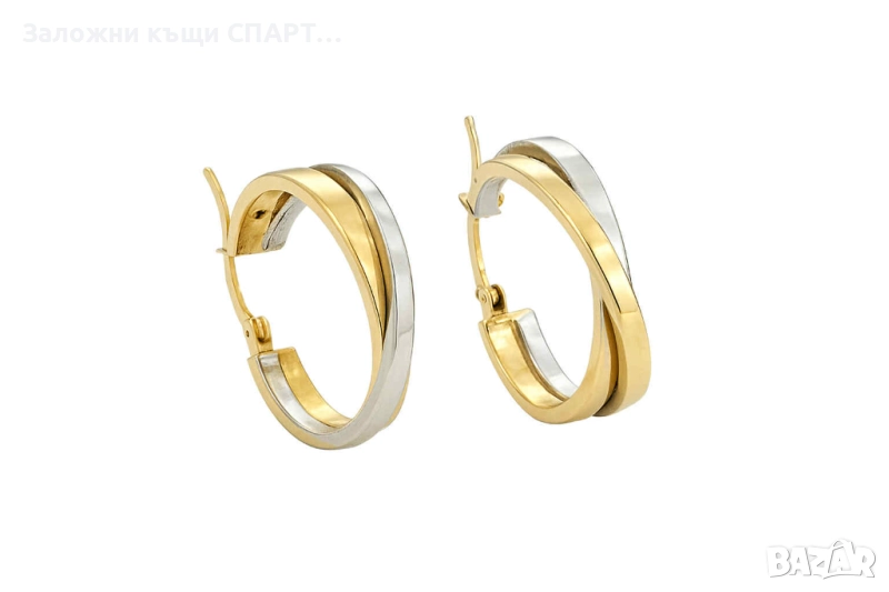 Златни обеци-2.06гр., снимка 1