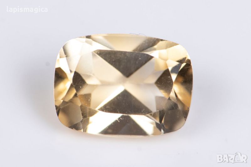 Цитрин 1.45ct 8x6mm cushion шлифовка #9, снимка 1