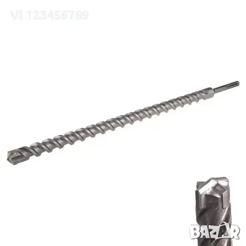 Удължено твърдосплавно свредло за тухли и бетон , SDS MAX Ø 40 x 550, снимка 1