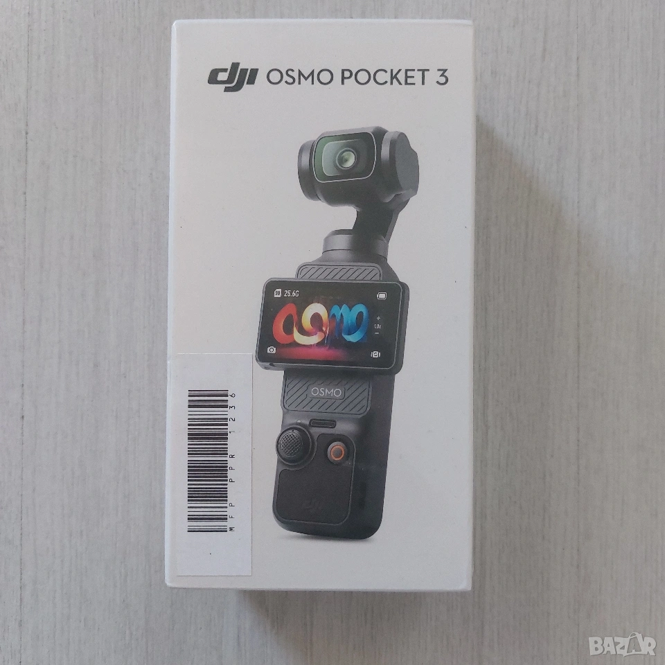 DJI Osmo Pocket 3 – ЧИСТО НОВА, ФАБРИЧНО ЗАПЕЧАТАНА | 1" Сензор | 4K 120fps | Топ влогърска камера, снимка 1