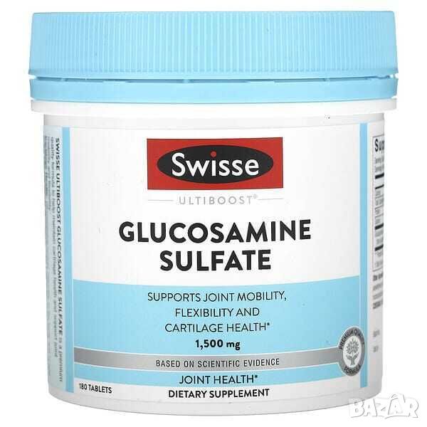 Swisse Глюкозамин сулфат, 1,500 mg, 180 таблетки, снимка 1