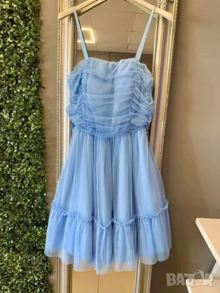 рокля с тюл , снимка 1