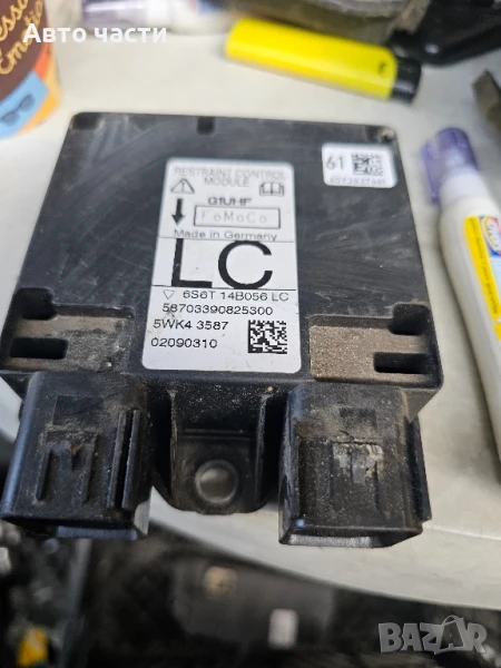 Блок/модул за управление на въздушни възглавници за Ford Fiesta 5wk43587 49060315, снимка 1