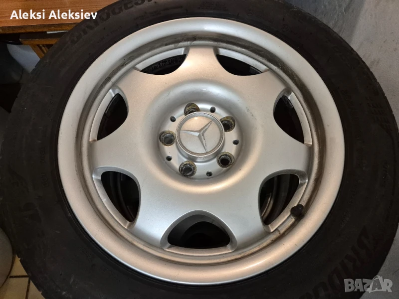 продавам оригинални алуминиеви джанти за мерцедес Екласа, снимка 1