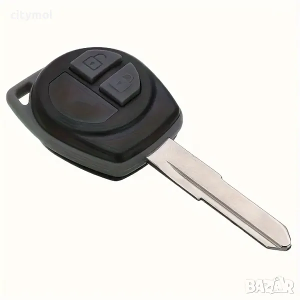 Кутийка за ключ с 2 бутона за SUZUKI Vitara, Swift, Ignis и други, с острие HU87/133, снимка 1