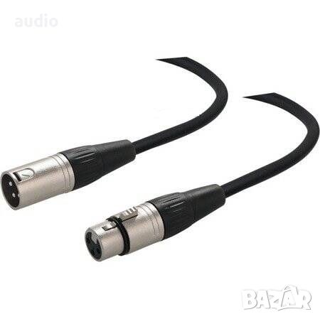 Кабел XLR/M - XLR/F 5m ROXTONE, снимка 1