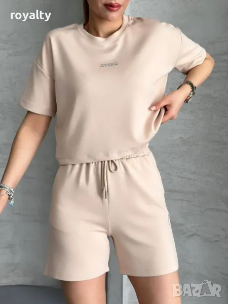 Памучен дамски комплект Oysho, снимка 1