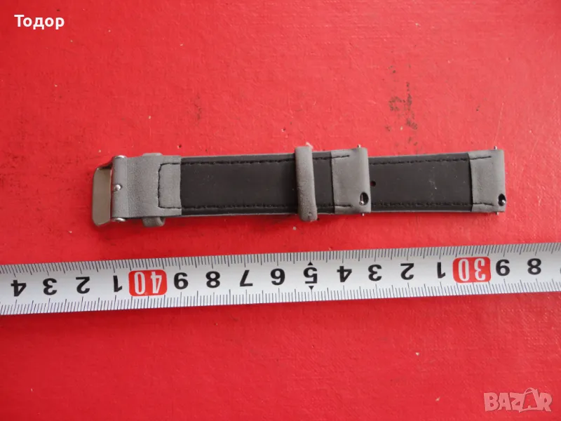 Невероятна кожена каишка за часовник 25, снимка 1