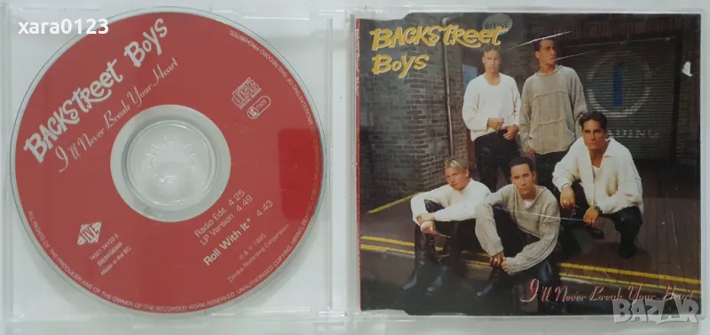 Backstreet Boys – I'll Never Break Your Heart, Maxi-Single , снимка 1