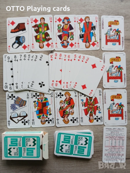 Стари карти за игра, снимка 1