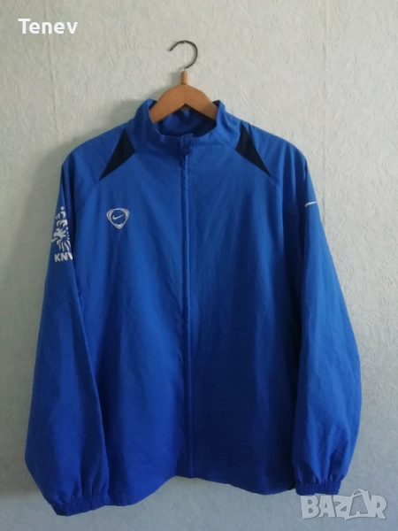 Холандия оригинално яке футболно горнище спортно XL Nike Holland Netherlands мъжко синьо, снимка 1