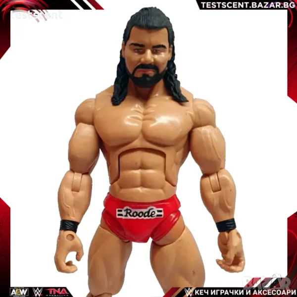 Екшън фигура WWE Impact Deluxe TNA Bobby Roode Robert Roode Beer Money, снимка 1