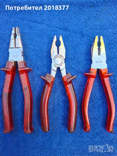 BRINCO/KNIPEX/HEMA - GERMANY/клещи комбинирани , снимка 1