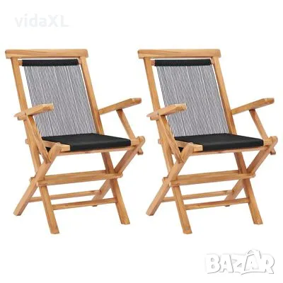 vidaXL Сгъваеми градински столове(SKU:49362, снимка 1