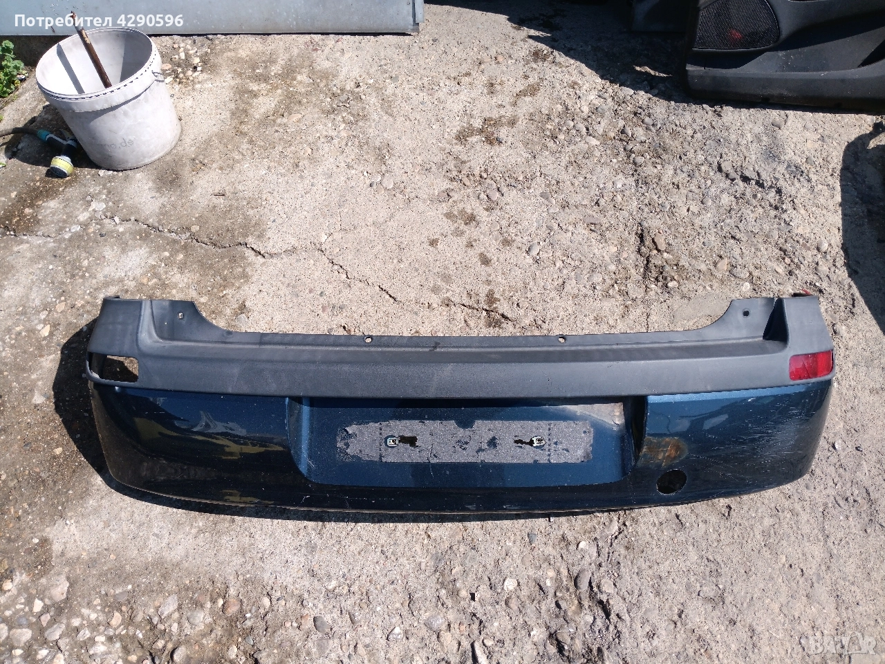 Задна броня за Opel Corsa C / Опел Корса Ц, снимка 1