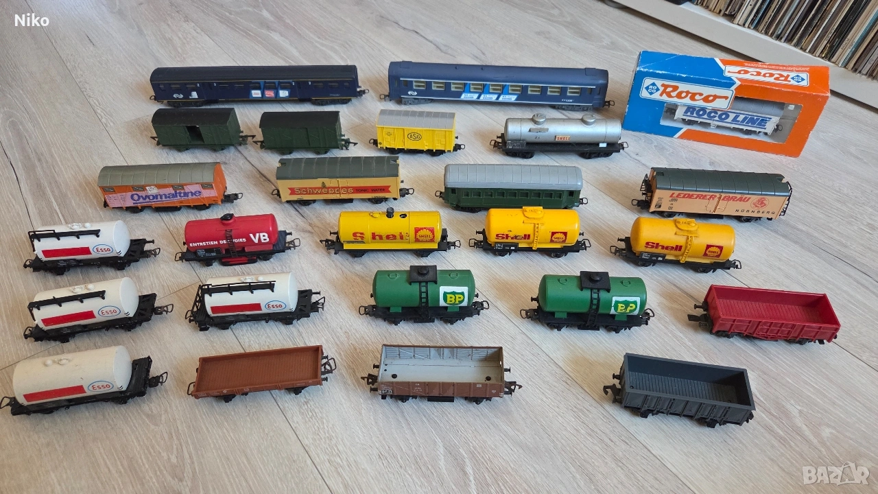 25 х вагони H0 (1:87) Lima, Jouef, Märklin, Roco, Fleischmann (най-ниската цена!!) , снимка 1
