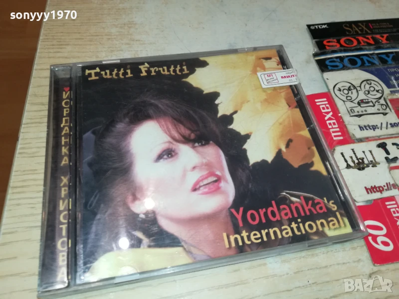 ЙОРДАНКА ХРИСТОВА-ОРИГИНАЛНО ЦД 2805251331, снимка 1