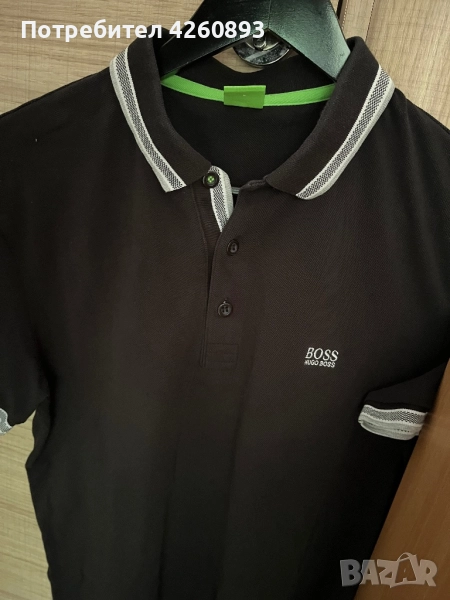 Мъжка тениска с якичка Hugo Boss, снимка 1