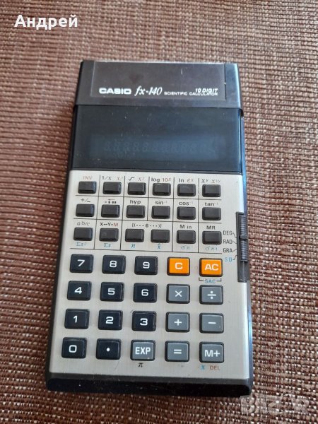 Стар калкулатор Casio FX 140, снимка 1